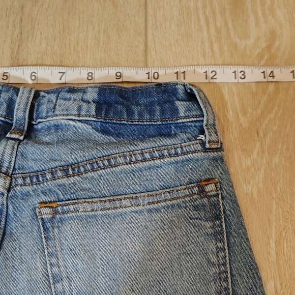 Abercrombie & Fitch Women's Sz 26-2s High Rise Mom Jeans Thrashed Distressed - Picture 8 of 8